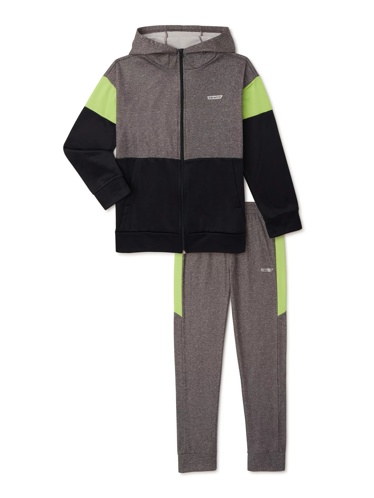 ihocon: Hind Boys Active Tech Fleece Hoodie and Jogger Pants Set, 2-Piece, Sizes 8-16      連帽夾克及長褲