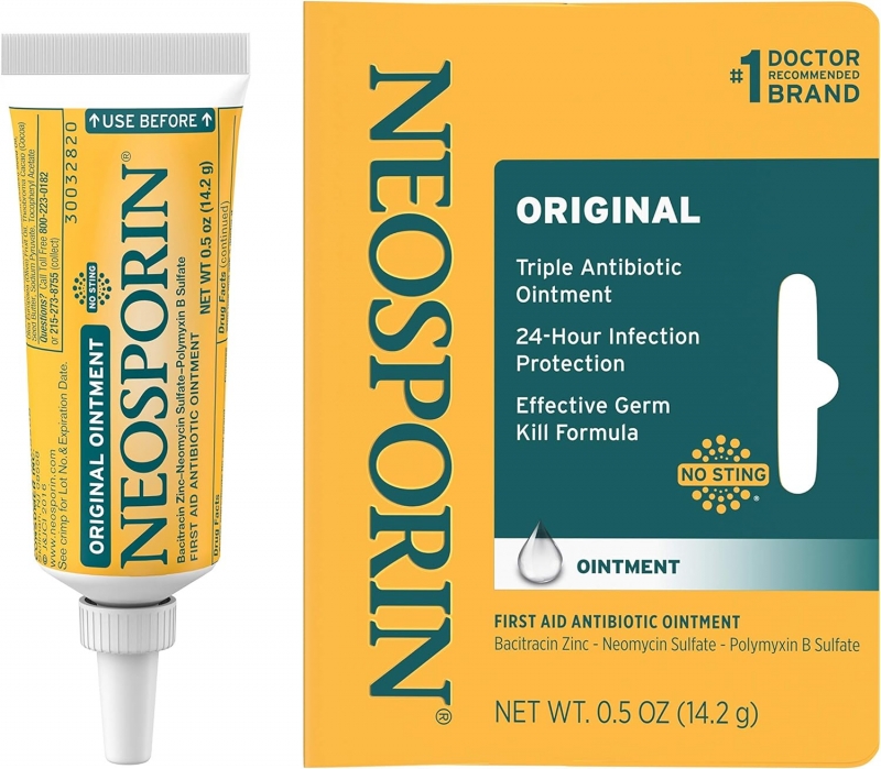 ihocon: Neosporin Original First Aid Antibiotic Ointment, .5 Oz 抗生素消炎軟膏