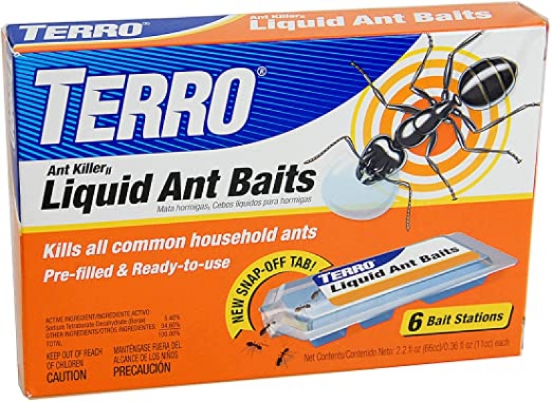 ihocon: TERRO T300 Liquid Ant Bait Ant Killer, 6 Bait Stations 液態螞蟻藥 6個