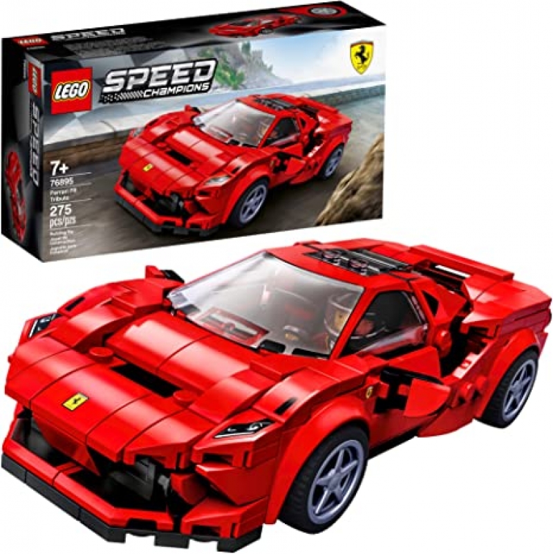 ihocon: LEGO Speed Champions 76895 Ferrari F8 Tributo Toy Cars, New 2020 (275 Pieces)