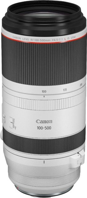 ihocon: Canon RF100-500mm F4.5-7.1 L IS USM Telephoto Zoom Lens for EOS R-Series Cameras 長變焦鏡頭
