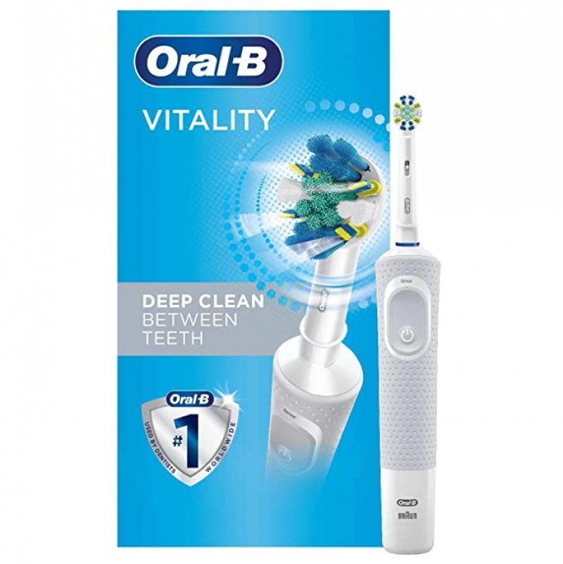 ihocon: Oral-B Vitality FlossAction Electric Rechargeable Toothbrush, powered by Braun 充電式電動牙刷 $