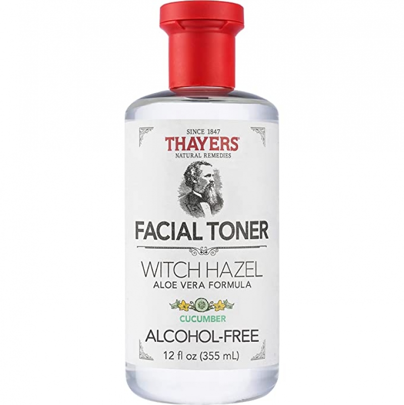 ihocon: THAYERS Alcohol-Free Cucumber Witch Hazel Facial Toner with Aloe Vera Formula, 12 oz  蘆薈小黃瓜金縷梅化妝水