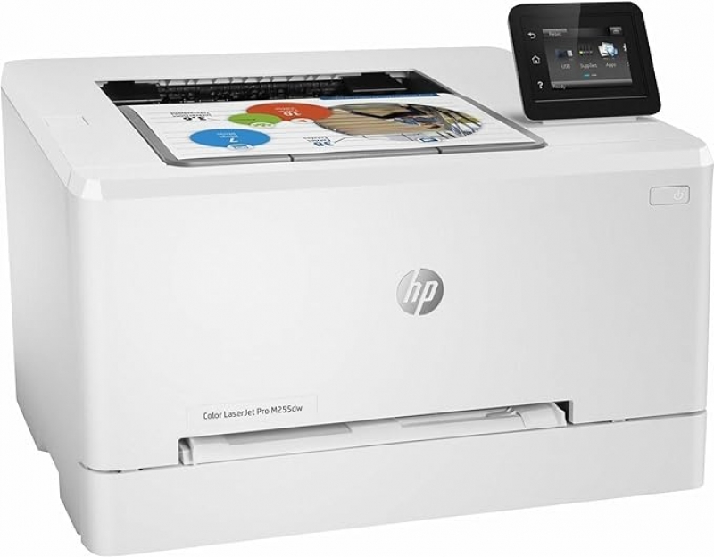 ihocon: HP Color LaserJet Pro M255dw Wireless Laser Printer, Remote Mobile Print, Duplex Printing, Works with Alexa (7KW64A) 無線彩色雷射/激光印表機
