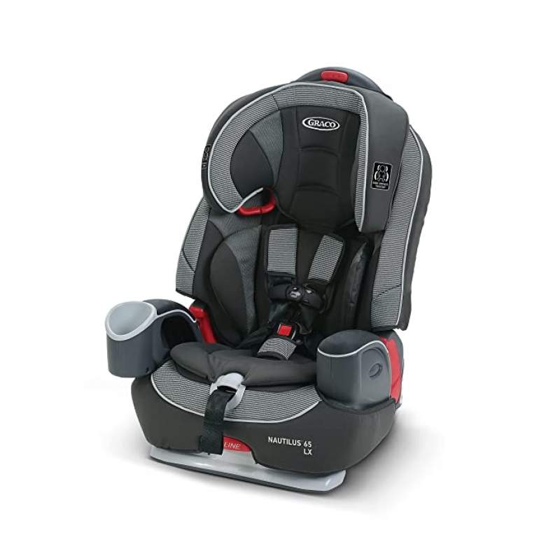 ihocon: GRACO Nautilus 65 LX 3-in-1 Harness Booster Car Seat 3合1 汽車座椅