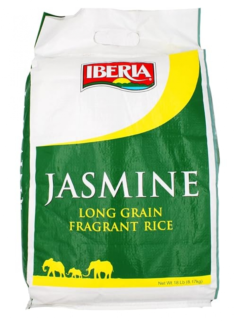 ihocon: Iberia Jasmine Long Grain Fragrant Rice 長粒香米，18磅
