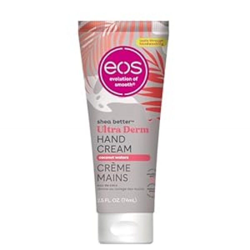 ihocon: eos Shea Better Hand Cream - Coconut, Natural Shea Butter Hand Lotion and Skin Care, 24 Hour Hydration with Shea Butter & Oil 護手霜 2.5 oz