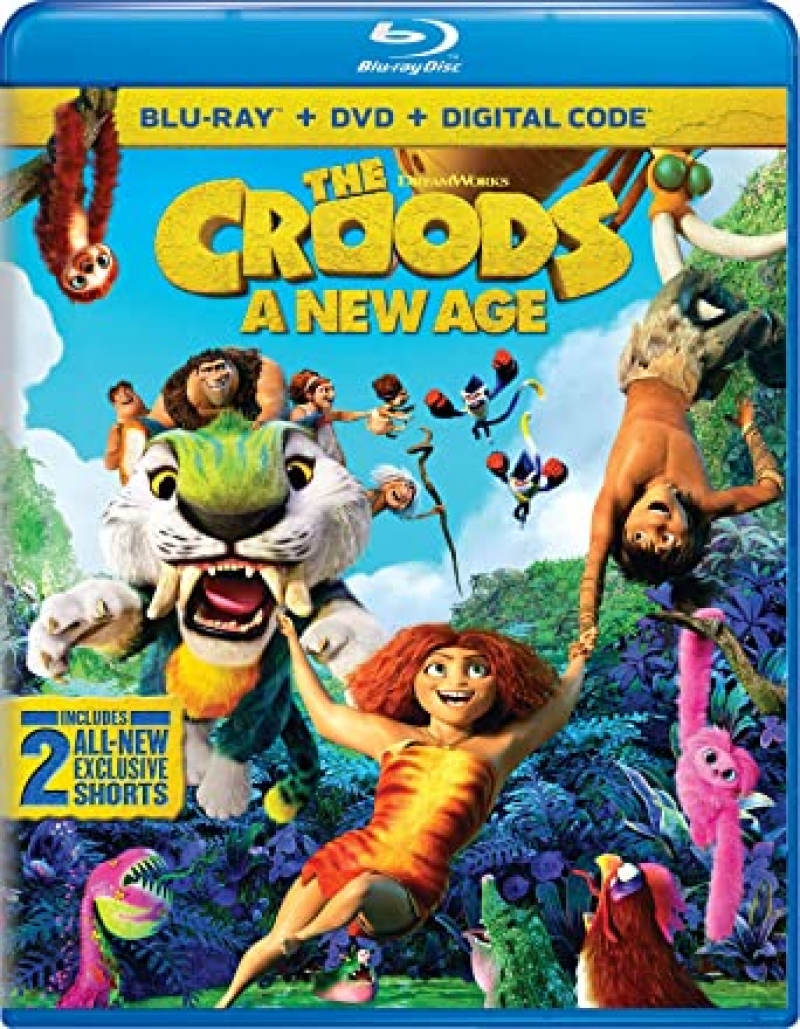 ihocon: The Croods: A New Age (Blu-ray + DVD + Digital)
