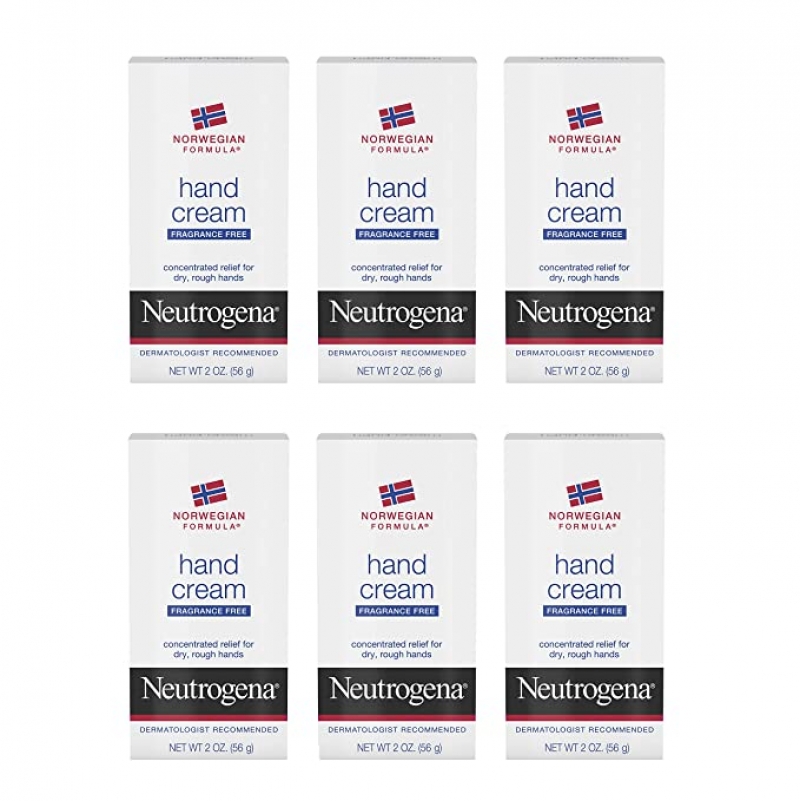ihocon: Neutrogena Norwegian Formula Moisturizing Hand Cream , 2 oz, Pack of 6 露得清護手霜