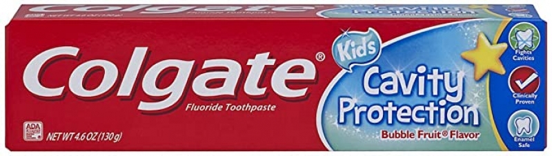 ihocon: Colgate Kids Cavity Protection Toothpaste, ADA-Accepted, Bubble Fruit Flavor - 4.6 Ounce 高露潔兒童防蛀牙膏