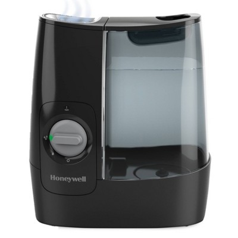 ihocon: Honeywell HWM845 Warm Mist Humidifier with Essential Oil Cup Filter Free Black 暖霧加濕器