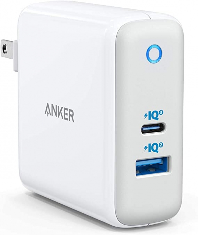 ihocon:  Anker 60W PIQ 3.0 & GaN Tech Dual Port USB C Charger充電器