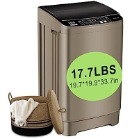 ihocon: KRIB BLING 17.7 lbs Full Automatic Washing Machine  小型全自動洗衣機