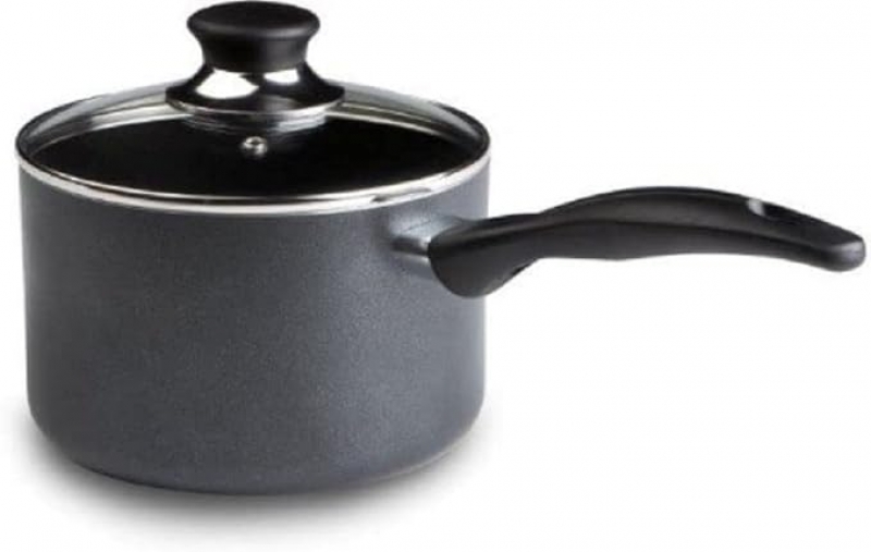 ihocon: T-fal Specialty Nonstick Handy Pot with Glass Lid 3 Quart Oven Safe 350F Cookware, Pots and Pans 不沾鍋