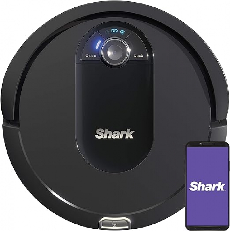 ihocon: Shark AV993 IQ Robot Vacuum, Self Cleaning Brushroll, Advanced Navigation, Perfect for Pet Hair, Compatible with Alexa, Wi Fi智能吸地機器人
