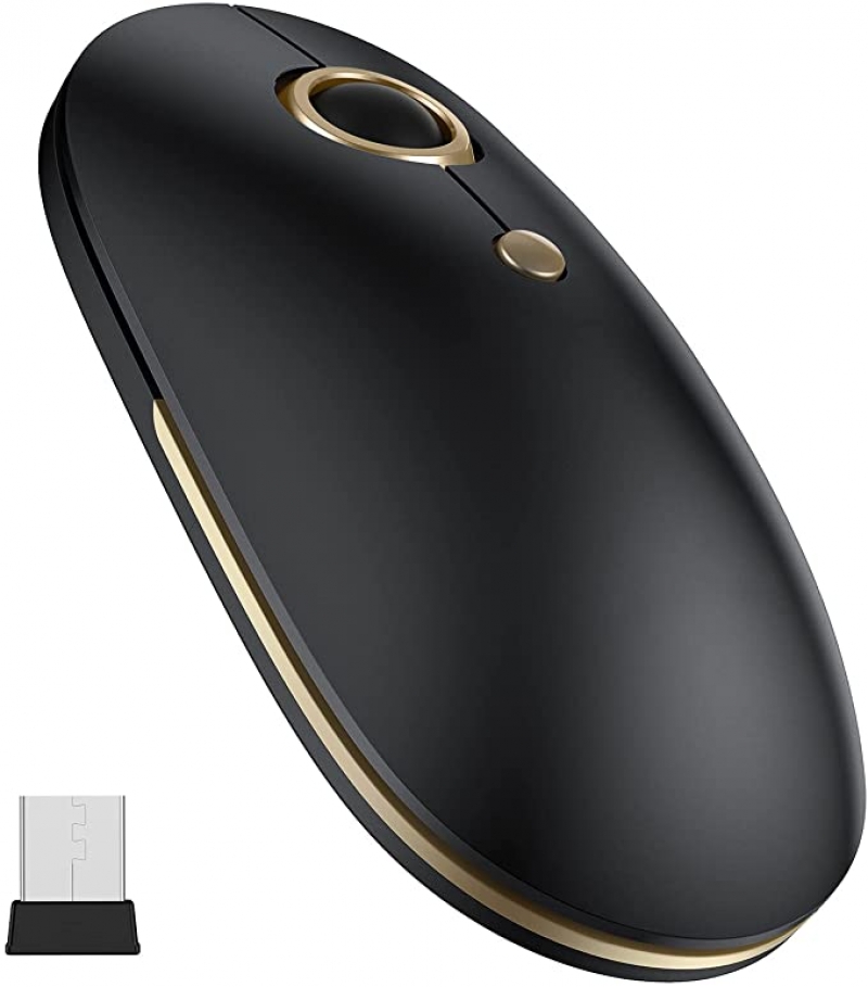 ihocon: Vic Tech FL Silent Wireless Mouse with USB Nano Receiver 藍芽無線滑鼠