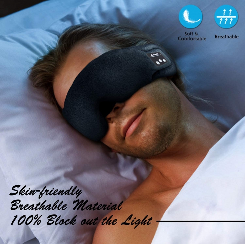 ihocon: Flashmen Sleep Mask with Headphones 藍芽耳機眼罩
