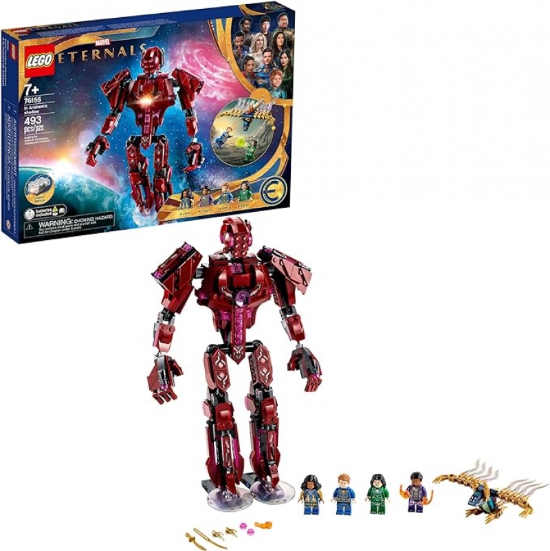 ihocon: 樂高積木 LEGO Marvel The Eternals in Arishem’s Shadow 76155 Building Kit (493 pieces)