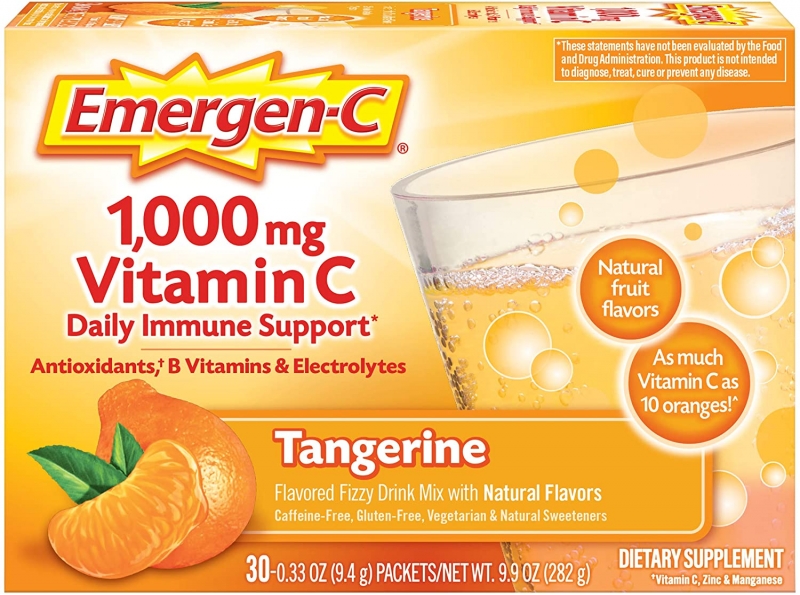ihocon: Emergen-C 1000mg Vitamin C Powder(Pack of 30) 維他命C沖泡粉