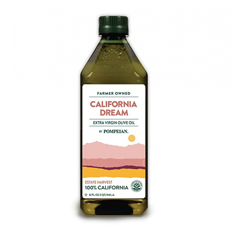 ihocon: [美國加州生產] California Dream Extra Virgin Olive Oil by Pompeian, 100% California 初榨橄欖油 32 FL. OZ.