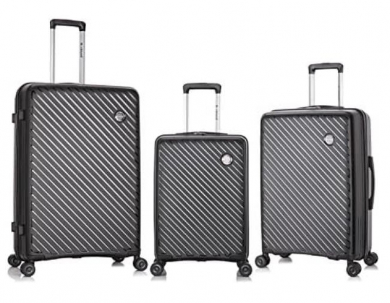 ihocon: Rockland Prague Hardside Luggage with Spinner Wheels 硬壳行李箱3个(20/24/28吋)
