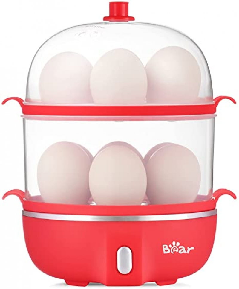 ihocon: Bear Rapid Electric Egg Cooker,14 Capacity 雙層煮蛋機(可煮14粒蛋)