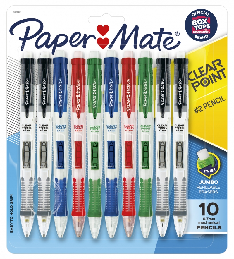 ihocon: Paper Mate Clearpoint Mechanical Pencil, 0.7 mm Pencil Lead, 10 Count    自動鉛筆10枝