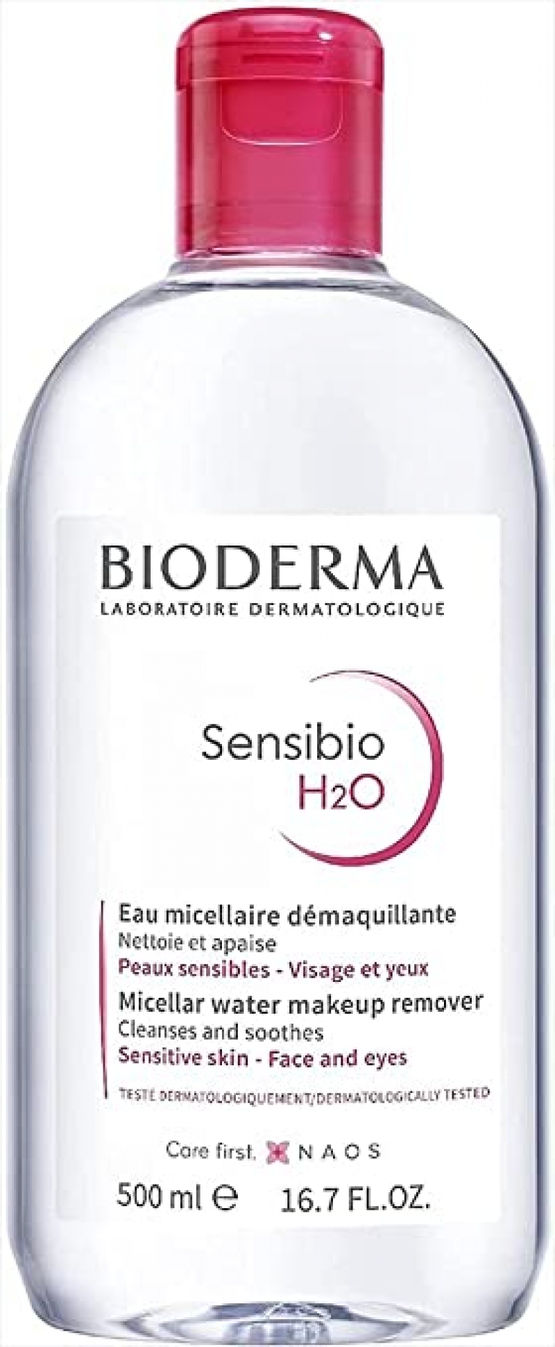 ihocon: Bioderma, Sensibio H2O, Micellar Water, Refreshing Feeling, for Sensitive Skin 深層卸妝潔膚水 (敏感肌適用)