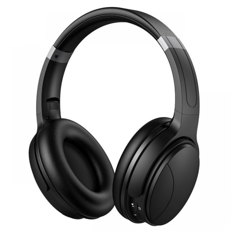 ihocon: VILINICE Noise Cancelling Headphones, Wireless Bluetooth Over Ear Headphones with Microphone, Black, Q8  藍牙無線降噪耳機