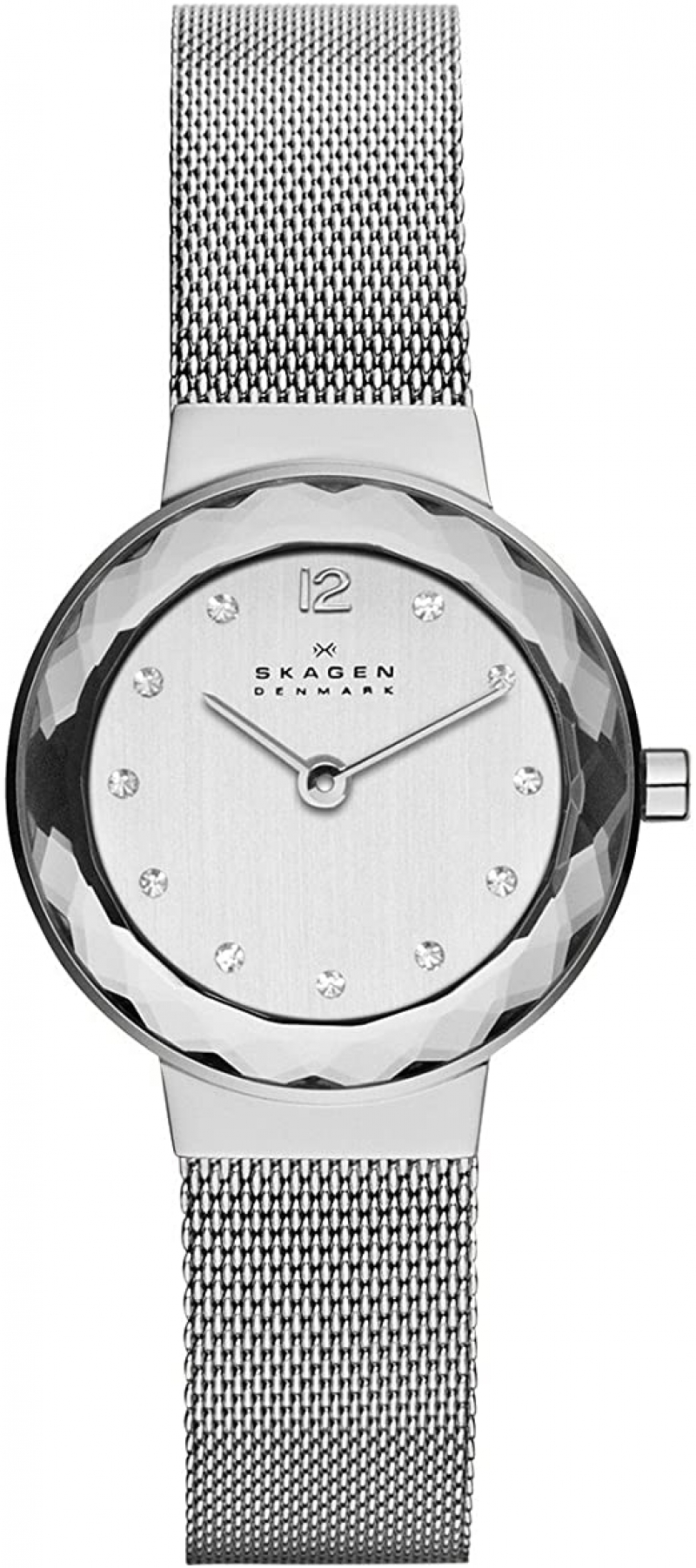 ihocon: Skagen Women's Leonora Steel-Mesh Quartz Watch  女錶