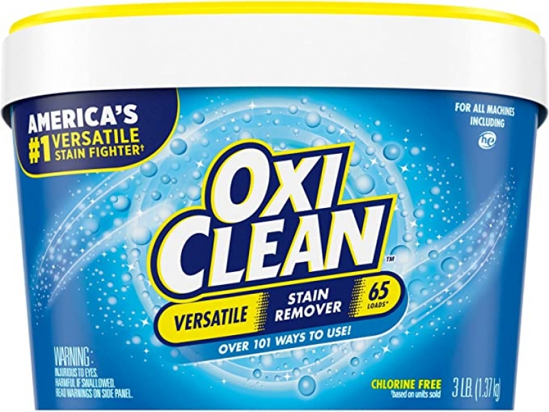 ihocon: OxiClean Versatile Stain Remover Powder, 3 lbs.  多功能去污粉