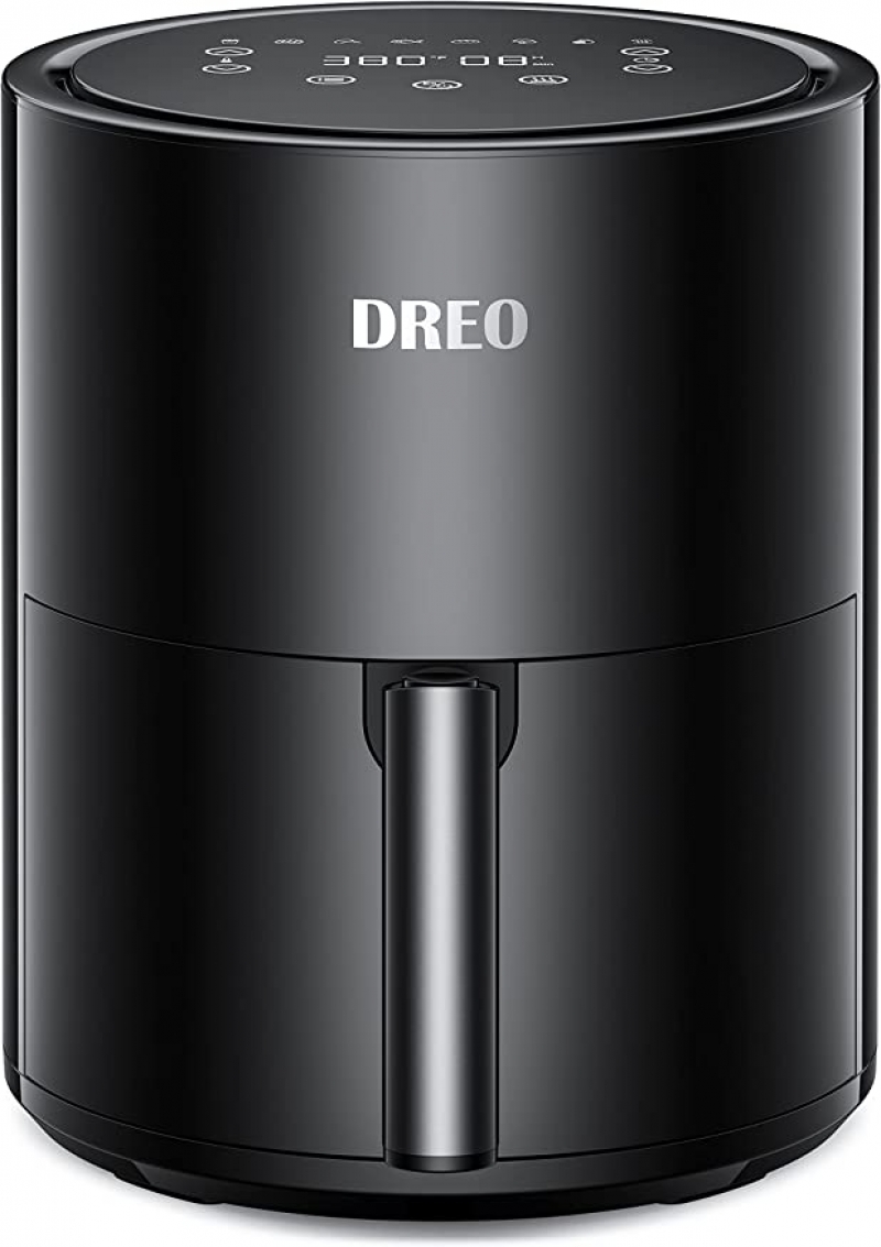 ihocon: Dreo Air Fryer - 100℉ to 450℉, 4 Quart 氣炸鍋