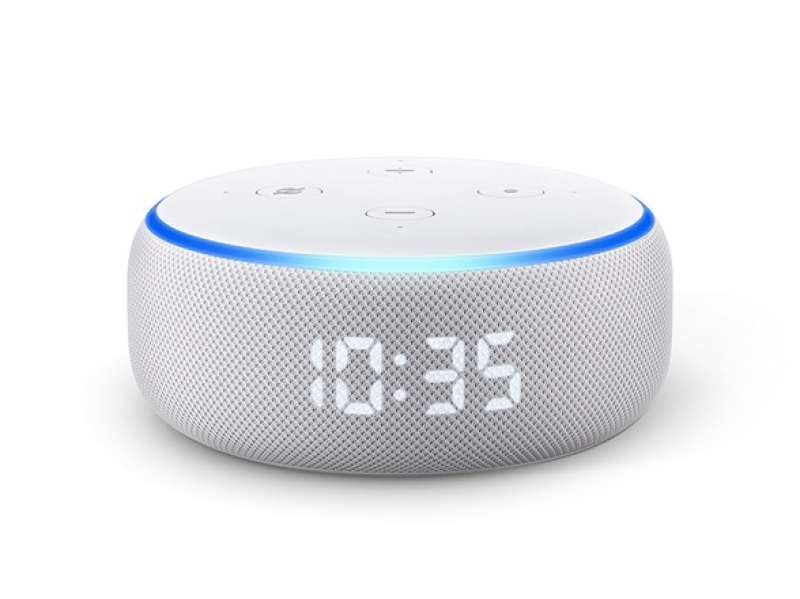 ihocon: Echo Dot (3rd Gen) - Smart speaker with clock and Alexa 