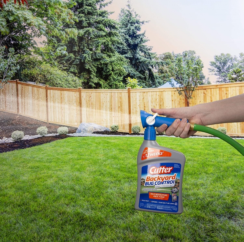 ihocon: Cutter Backyard Bug Control Insecticide Concentrate with QuickFlip Hose-End Sprayer除蟲噴劑 32Oz