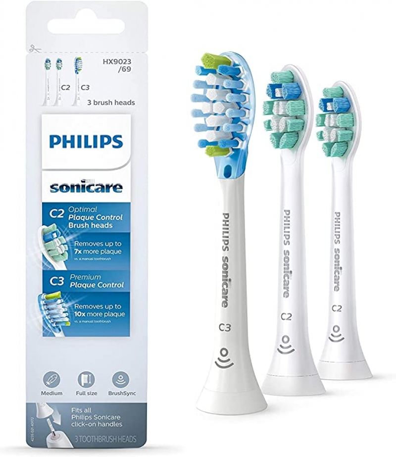 ihocon: 飛利浦Philips Sonicare Genuine Toothbrush Head Variety Pack, HX9023/6 電動牙刷替換刷頭