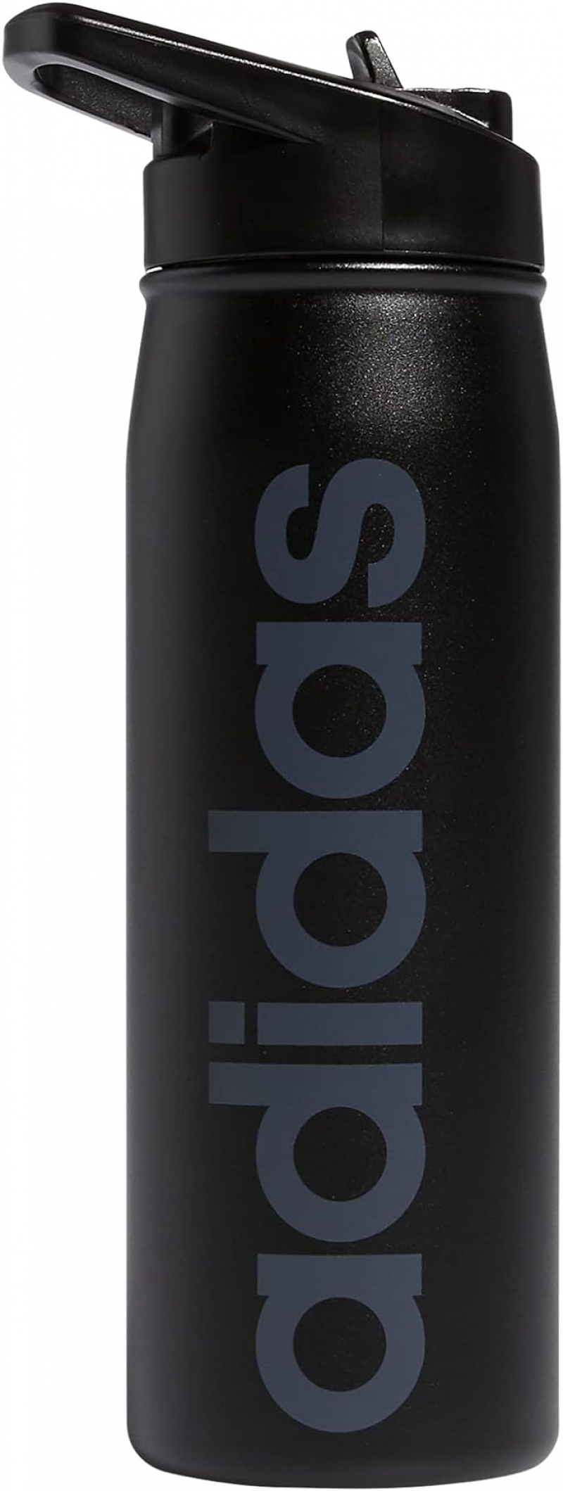 ihocon: adidas 600 ML (20 oz) Straw Top Metal Water Bottle, Hot/Cold Double-Walled Insulated 18/8 Stainless Steel  不锈钢保温吸管水瓶