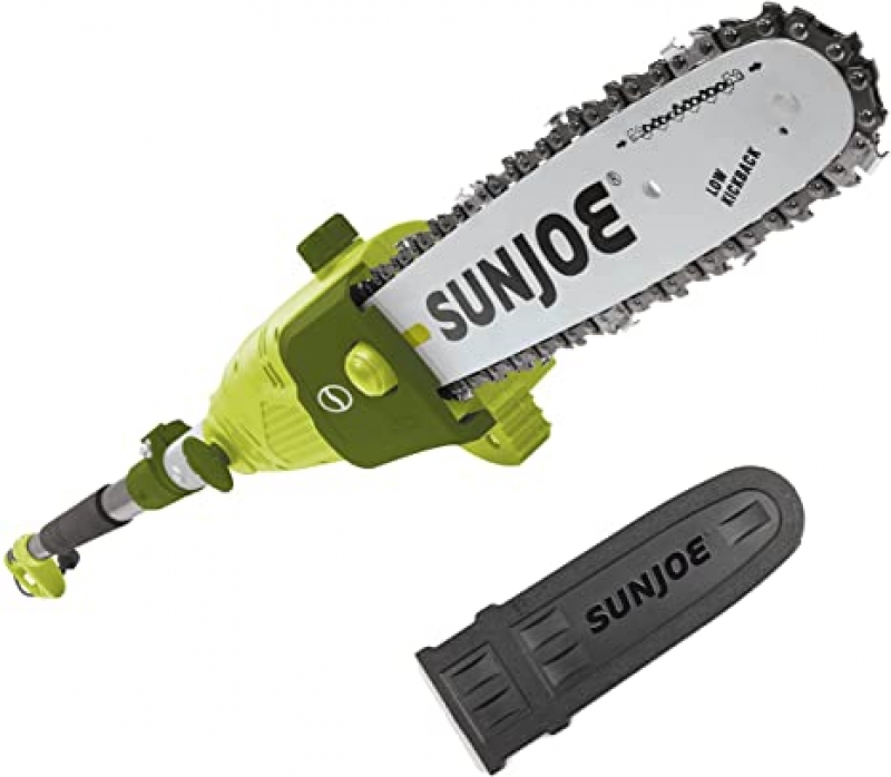 ihocon: Sun Joe SWJ803E 10 inch 8.0 Amp Electric Multi-Angle Pole Chain Saw 電鋸
