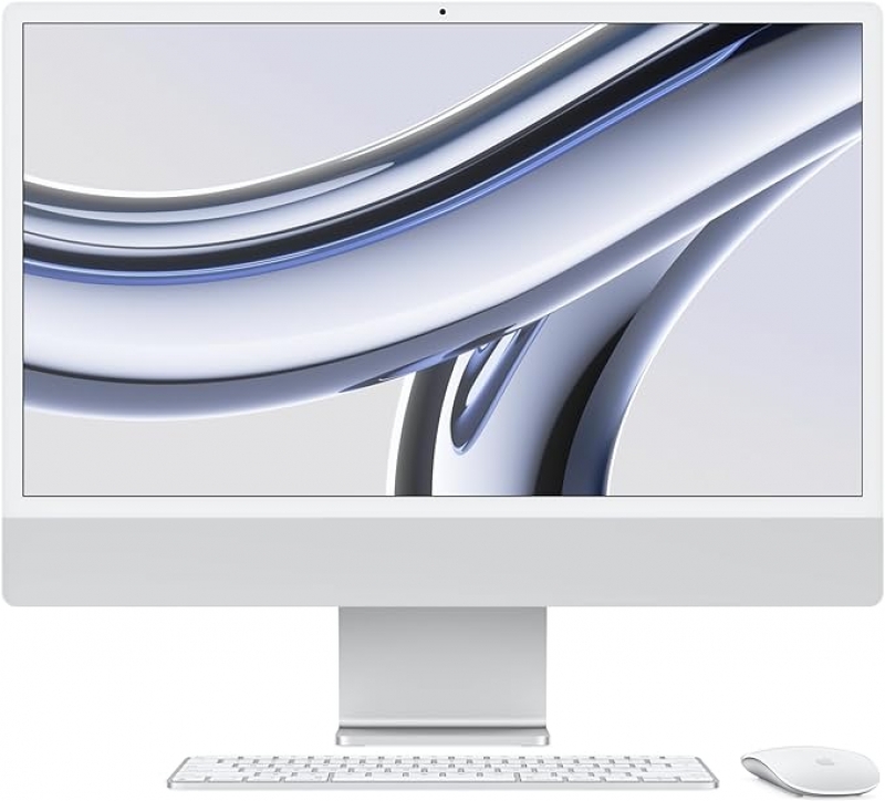 ihocon: Apple 2023 iMac All-in-One 24吋 一體式電腦 (M3 chip 8-Core CPU 8-core GPU 8GB 256GB)