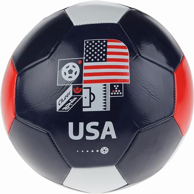 ihocon: Capelli Sport FIFA World Cup Qatar 2022 Soccer Ball Souvenir Display, Officially Licensed Futbol for Youth and Adult Soccer Players  2022年卡达世界杯足球纪念足球