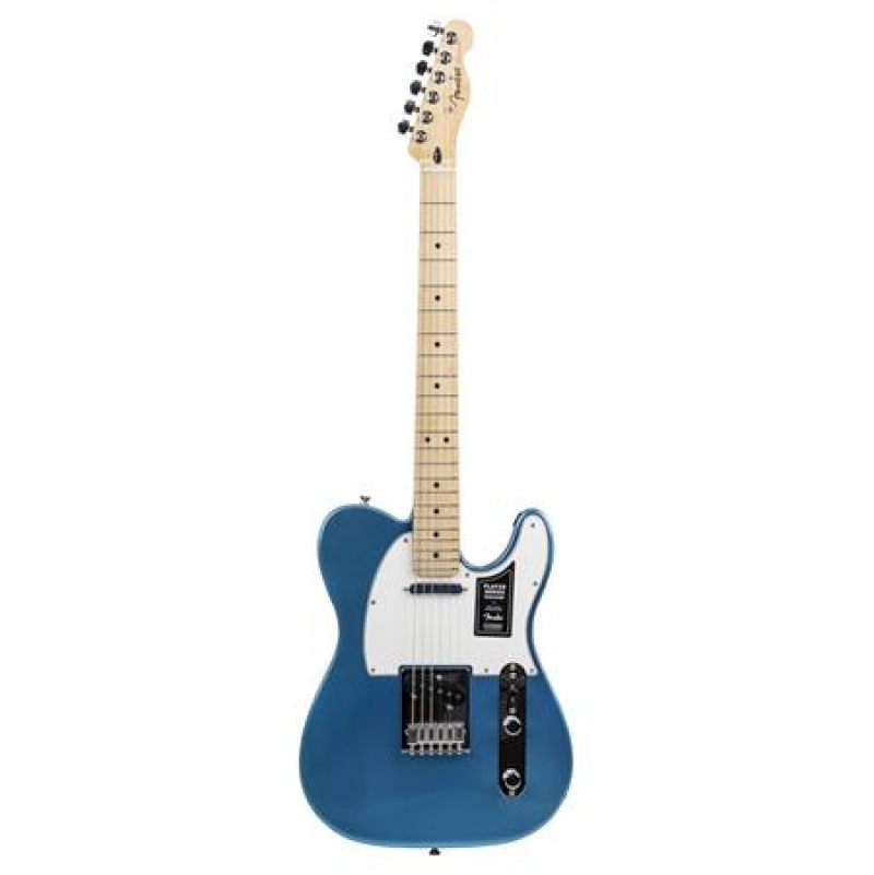 ihocon: Fender Limited Edition Player Telecaster Electric Guitar, Lake Placid Blue 0144571502  限量版電吉他