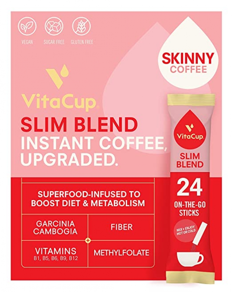ihocon: VitaCup Slim Instant Coffee Packets, 24 CT  即溶咖啡