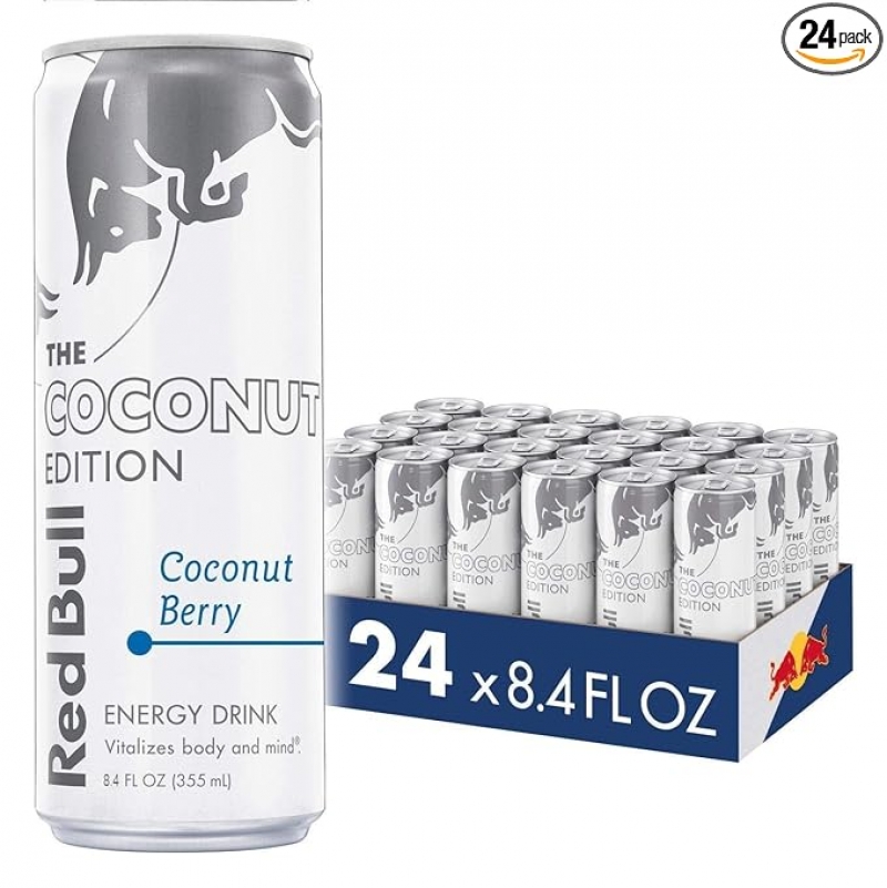 ihocon: Red Bull Energy Drink, Coconut Berry  红牛能量饮料 8.4 Fl Oz, 24罐
