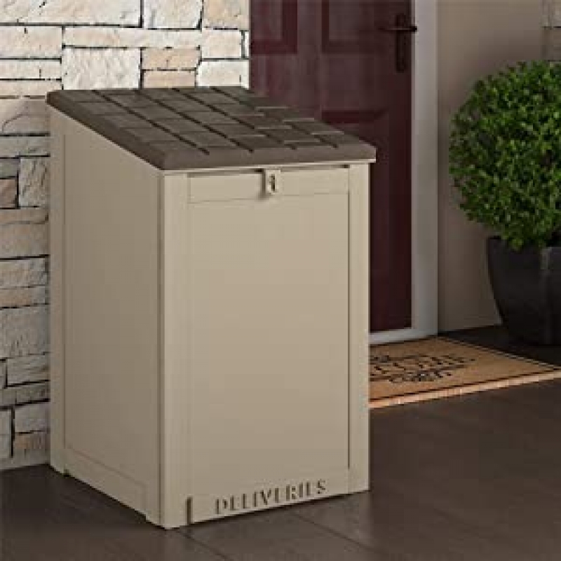 ihocon: Cosco Outdoor Living 88333BTN1E, Large Lockable Package Delivery and Storage Box, 6.3 Cubic feet 可上鎖包裹存放箱