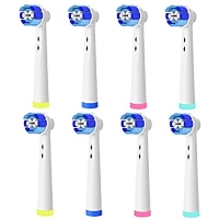 ihocon: Bimily 8pcs Replacement Toothbrush Heads Compatible with Oral B 電動牙刷替換刷頭(適用於Oral B)