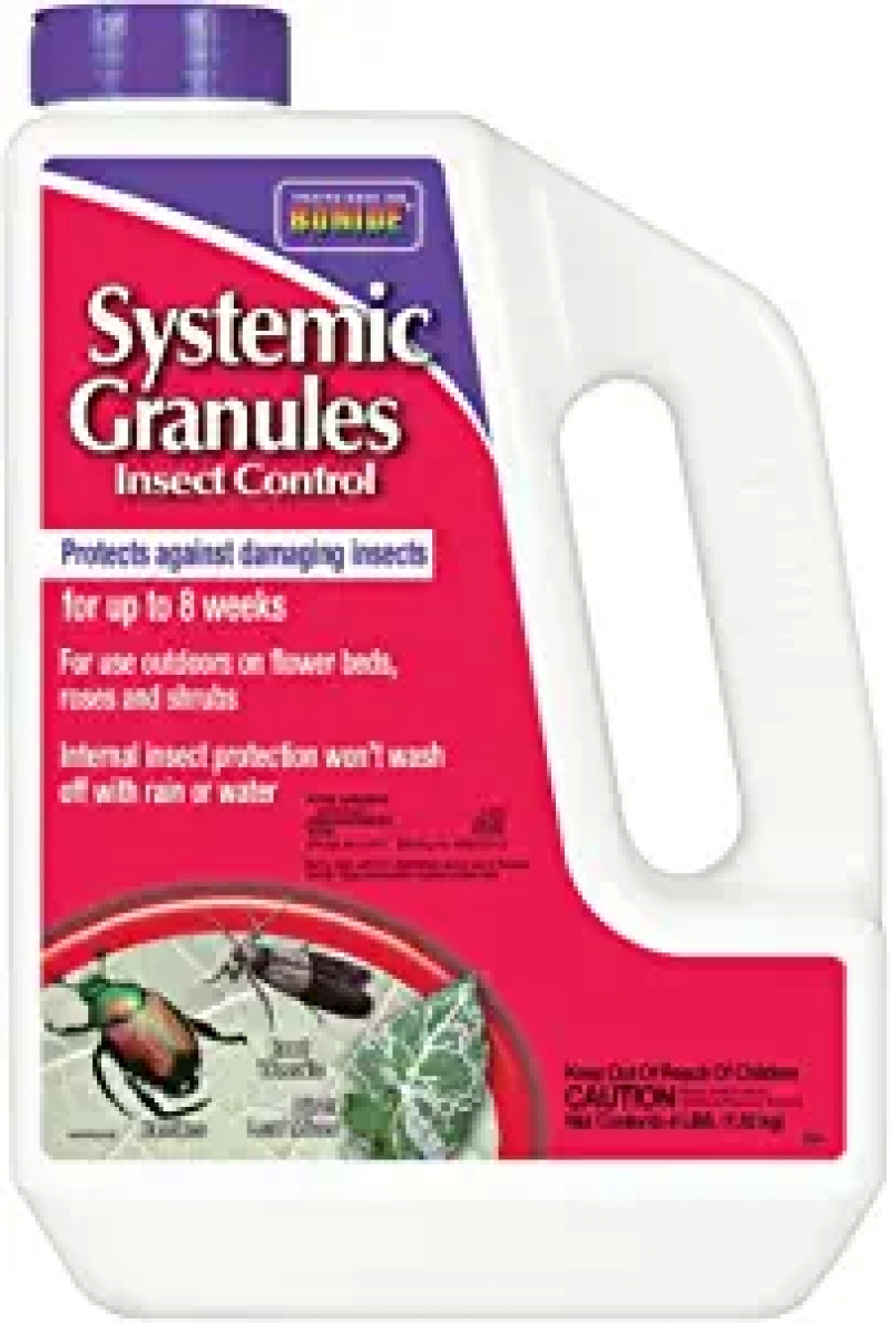 ihocon: Bonide Insect Control Systemic Granules, 0.22% Imidacloprid Insecticide (4 lb.)顆粒式植物害蟲控制劑 4磅