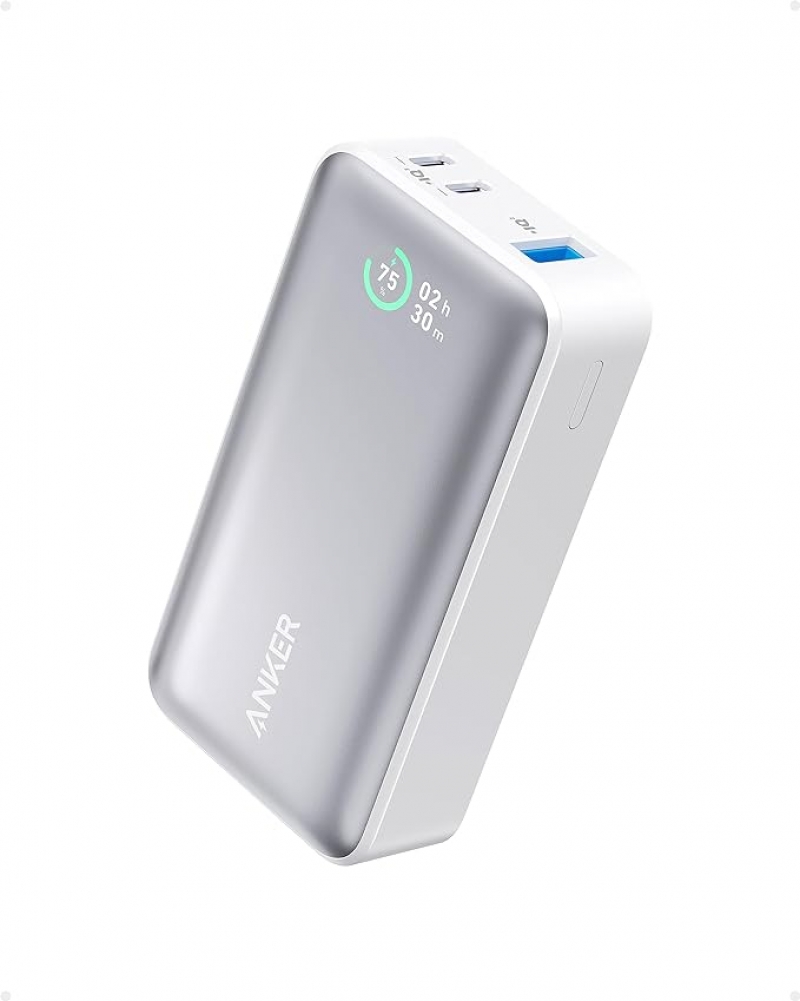 ihocon: Anker Power Bank, Power IQ 3.0 Portable Charger with PD 30W Max Output (PowerCore 30W), 10,000mAh 行動電源
