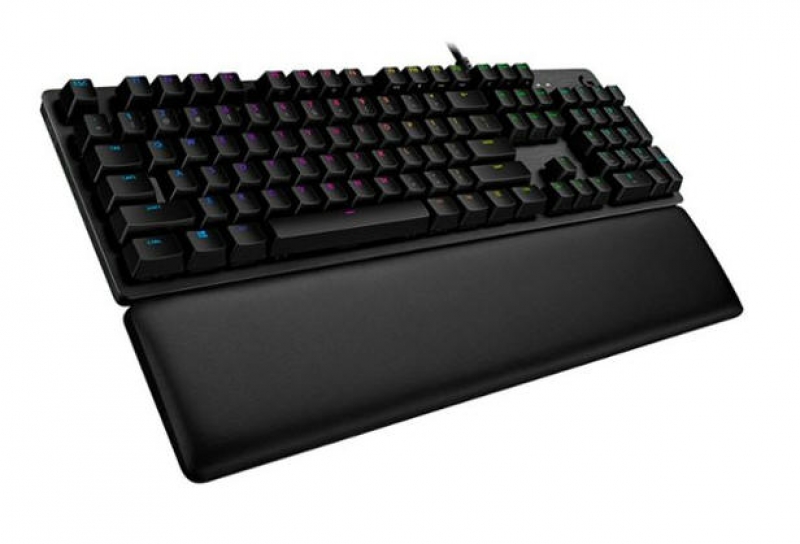 ihocon: Logitech G513 Carbon Full-size Wired Mechanical GX Blue Clicky Switch Gaming Keyboard with RGB Backlighting 機械遊戲鍵盤(有線)