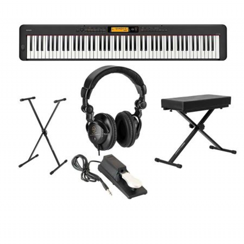 ihocon: Casio CDP-S350 88-Key Compact Digital Piano Keyboard - With Accessoiry Bundle CDP-S350 A 卡西歐電鋼琴及配件
