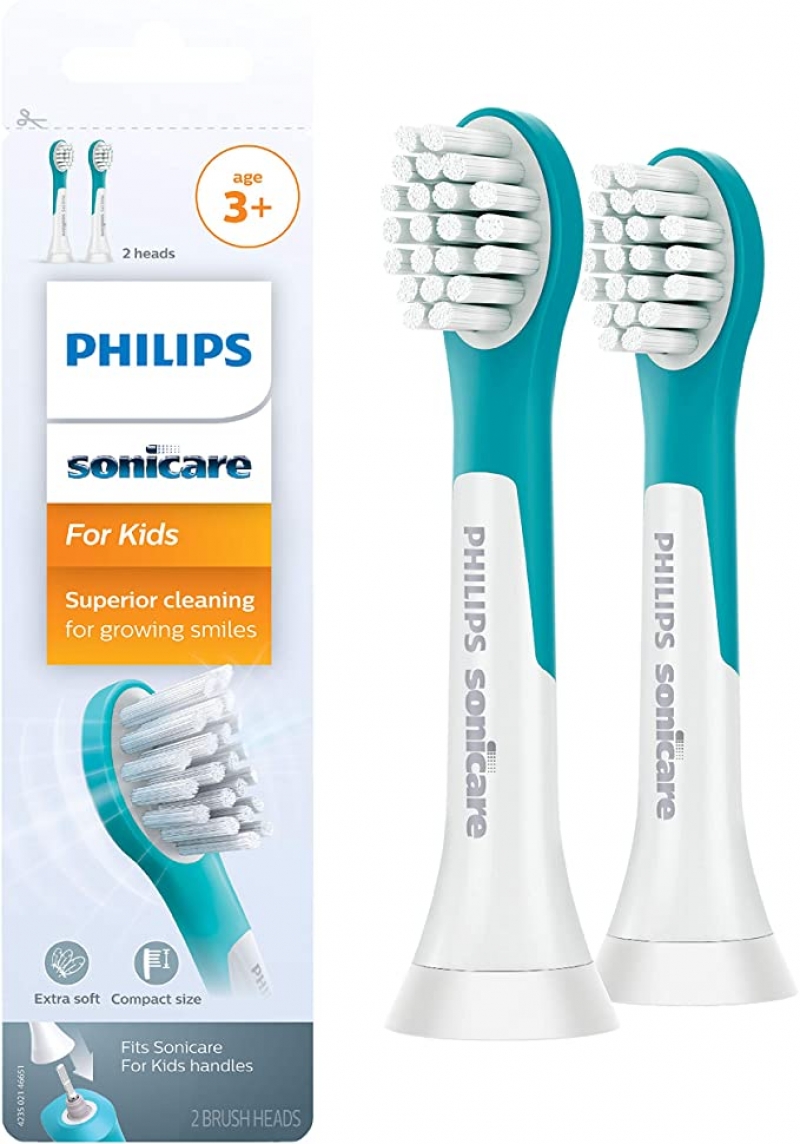 ihocon: Philips菲利浦 Kids Replacement Toothbrush Heads 兒童電動牙刷替換刷頭2支