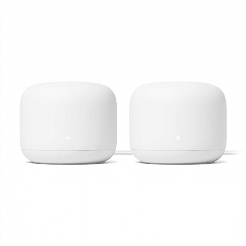 ihocon: Google Nest Wifi - Home Wi-Fi System 2個 全家網路系統(覆蓋Up to 4,400 Sq.ft) 
